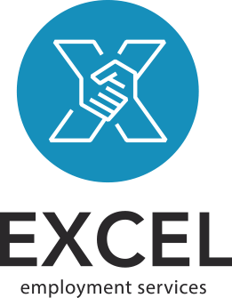 Excel stacked logo lockup