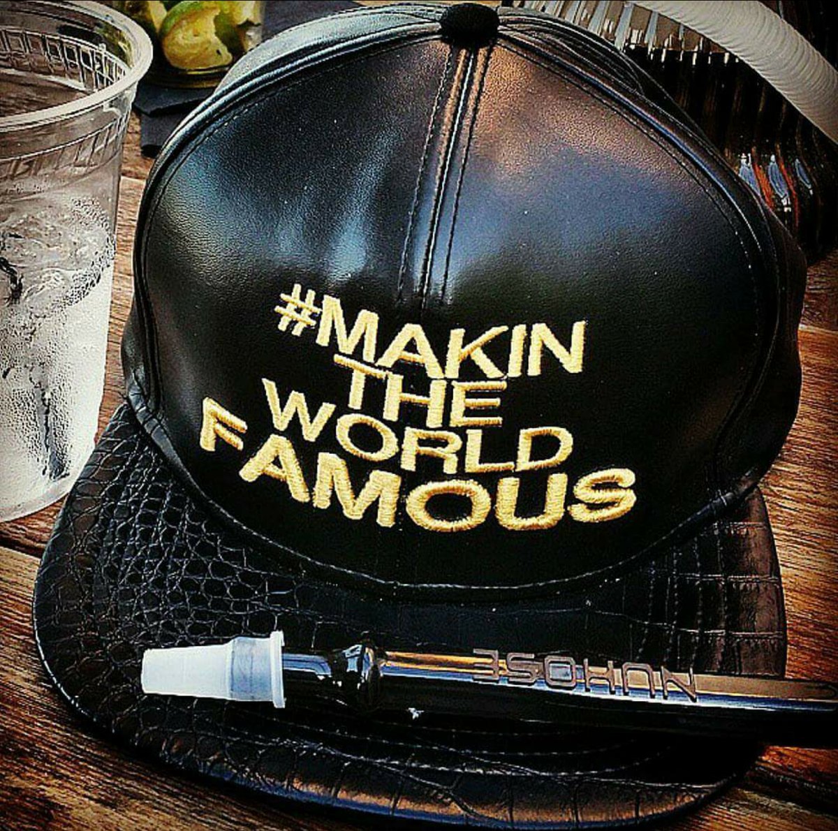 Makin The World Famous branded cap