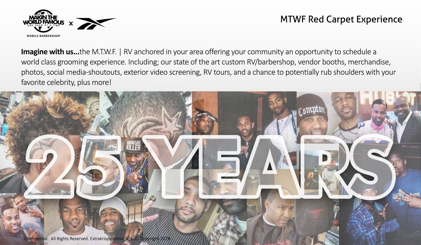 Reebok Classic 25 Years, MTWF red carpet experience