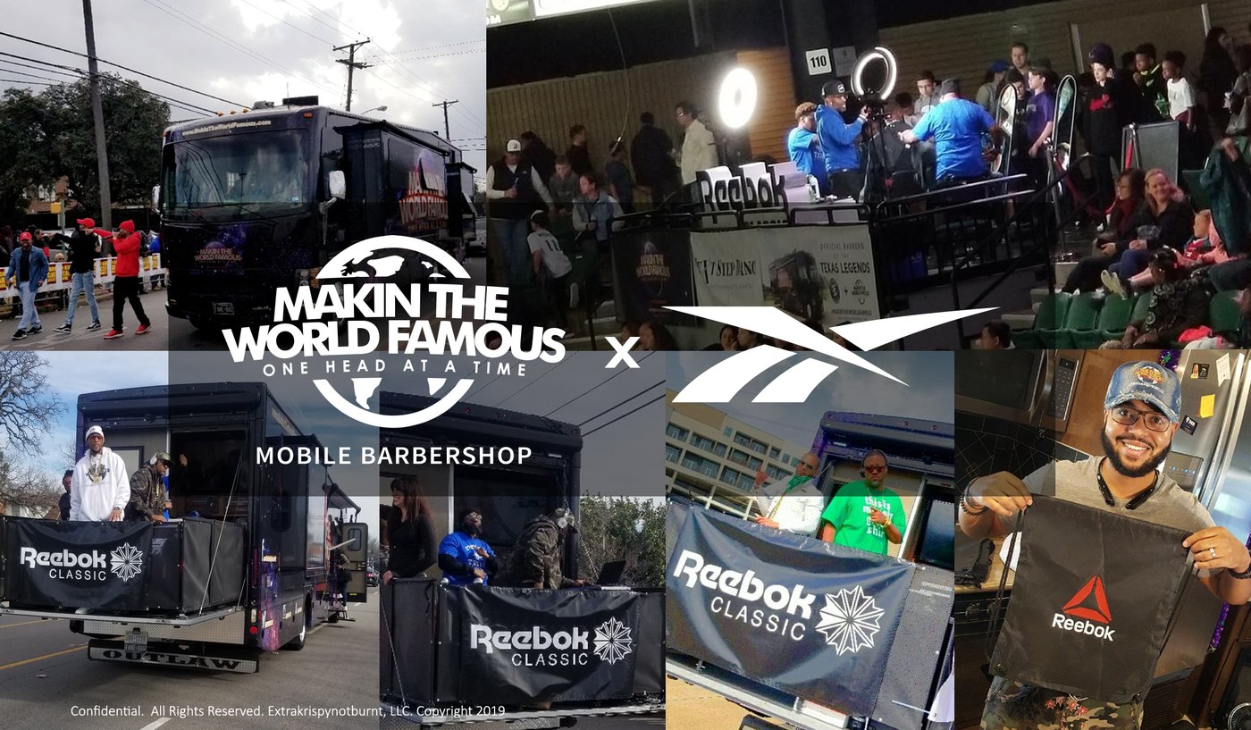 Makin The World Famous and Reebok partnership presentation